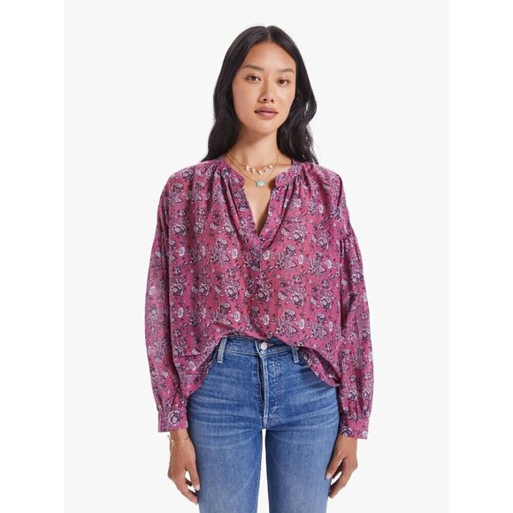 💕XIRENA💕 Romi Top ~ Wild Rose Floral Print Small - Picture 1 of 16